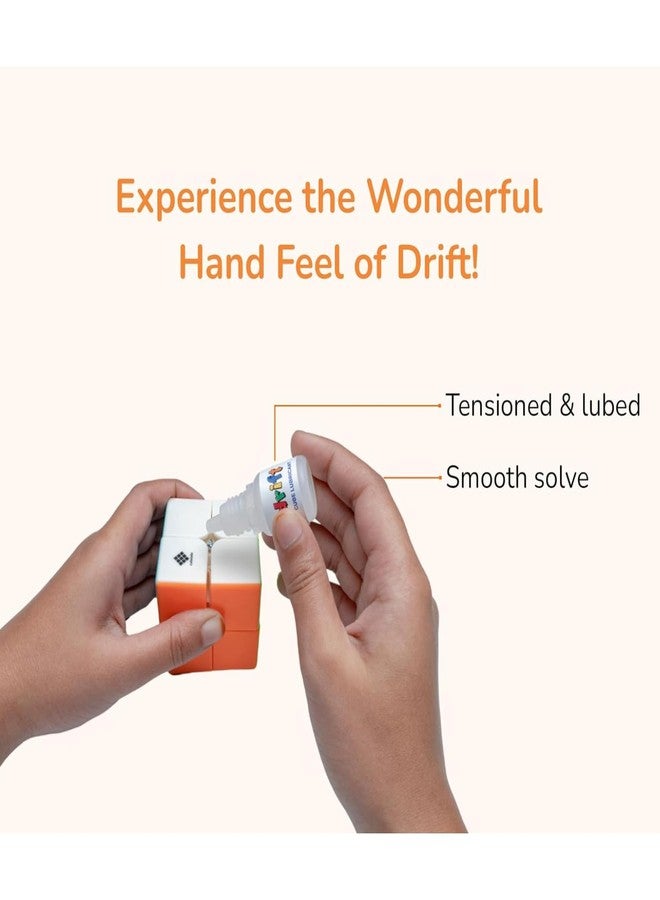 Cubelelo Drift 2x2 with Cube Lubricant and Stand Combo | High-Performance Speed Cube | Smooth Turning & Durable | Ideal for All Ages - Image 4